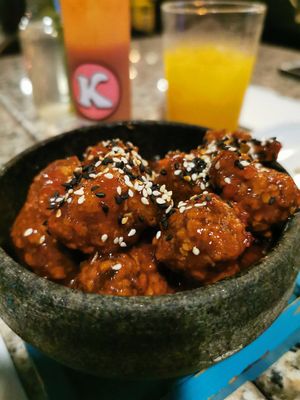 Broccoli Tempura at Karma in Panama City