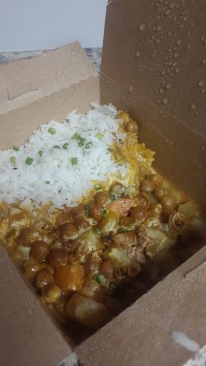 Japanese curry  at Karma in Panama City