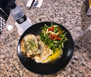 Lasagna at Karma in Panama City