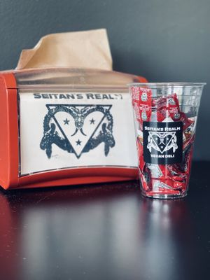 Booth things  at Seitan's Realm in Columbus