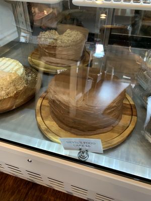 Cakes at Seitan's Realm in Columbus