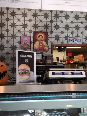 Interior decor at Seitan's Realm in Columbus