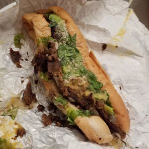 Cheesesteak at Seitan's Realm in Columbus