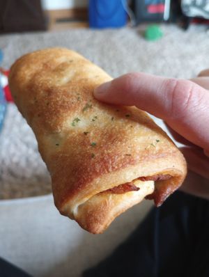 Pepperoni rolls at Seitan's Realm in Columbus