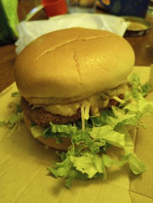 Crispy Cesar club at Seitan's Realm in Columbus