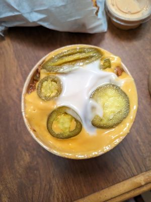 Chili at Seitan's Realm in Columbus