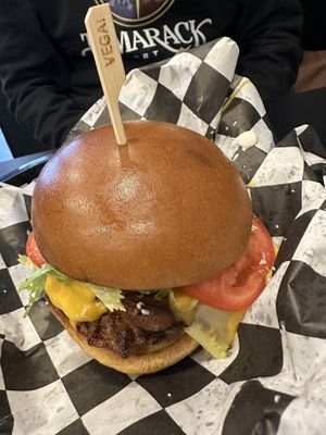 Bacon burger   at Seitan's Realm in Columbus