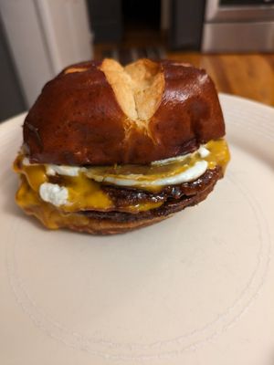 The pretzel facunator at Seitan's Realm in Columbus