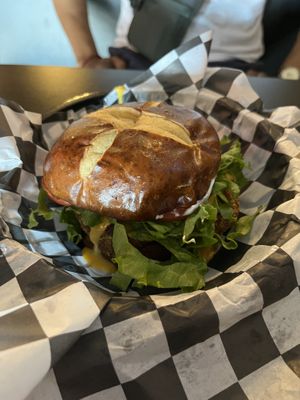 Dude Ranch Burgerr  at Seitan's Realm in Columbus