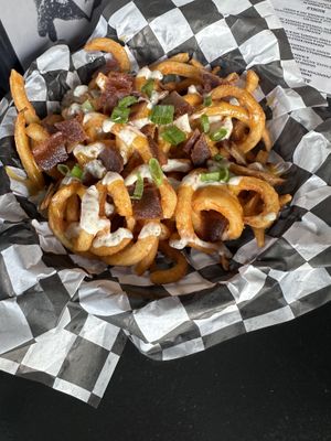 Loaded fries  at Seitan's Realm in Columbus