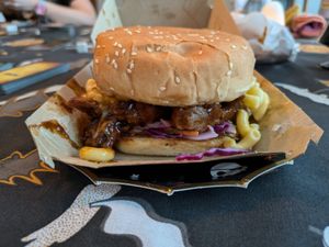 Notorious BBQ at Seitan's Realm in Columbus