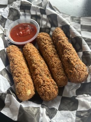 Mozzarella sticks   at Seitan's Realm in Columbus