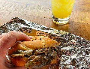 Beaf and Chedduh at Seitan's Realm in Columbus