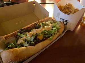 These fries are amazing. at Seitan's Realm in Columbus