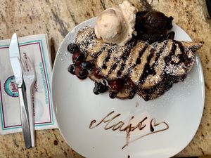 waffle at Wonder Waffel - Berlin Mall in Berlin