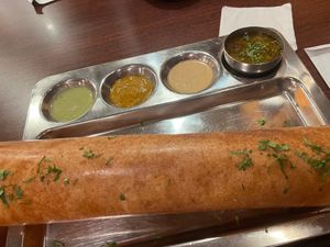 Mysore masala dosa at Indian Street Food in Gainesville