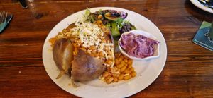 Giant spud at Crown & Anchor in Winchester