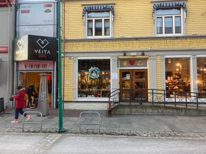 Outside at FRØ in Tromsoe