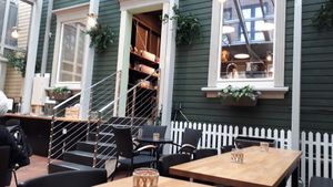 Like a terrace but indoor at FRØ in Tromsoe