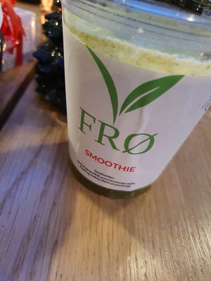 Green smoothie at FRØ in Tromsoe