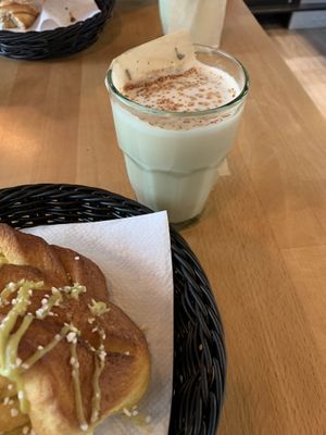 Chai latte  at FRØ in Tromsoe