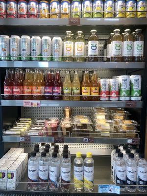 Grab and go, protein bites, baked desserts, Chia pudding‘s, and lots of drink options.  at Copper Branch - 16th Ave in Calgary