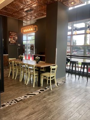 Great atmosphere and seating at Copper Branch - 16th Ave in Calgary