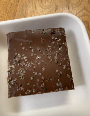 Zucchini Brownie at Copper Branch - 16th Ave in Calgary