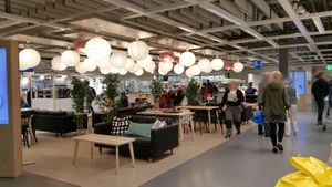 Interior at IKEA in Pratteln