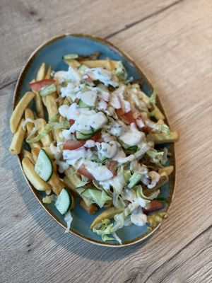 Vegan kapsalon  at Paradiso in Zwolle