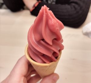 Vegan ice cream at IKEA in Vernier