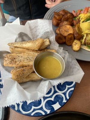 Yuca fries   at Umana Yana in Albany
