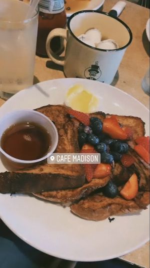French Toast at Cafe Madison in Albany