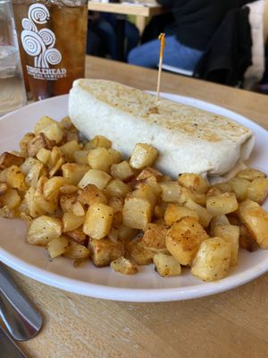 Breakfast burrito  #Veganuary at Cafe Madison in Albany