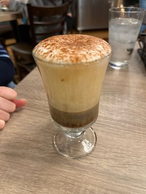 Oat milk cappuccino   at Cafe Madison in Albany