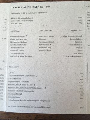 Menu, Lunch and Dinner at ÆNDRÈ in Hamburg