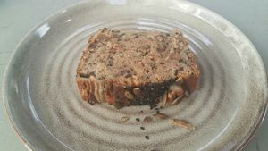 Delicious banana bread at ÆNDRÈ in Hamburg