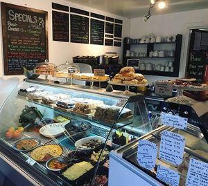 Salads, specials, and lots of cake! at Cafe Adventure in Hope