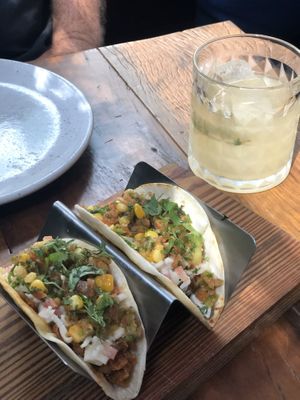 Taco de carne de jaca  at Teva in Sao Paulo