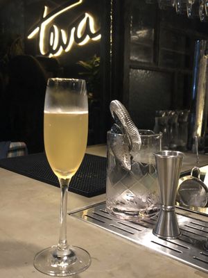 Kombucha na taça at Teva in Sao Paulo