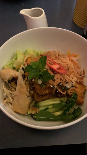 Bun Chay at Chez Ginette in Fribourg