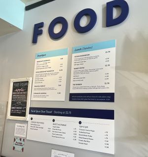 The vegan breakfast sandwich was amazing as well as the turmeric oat milk latte  at Retrograde Coffee Roasters in Sebastopol