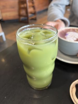 Matcha (iced)  at Retrograde Coffee Roasters in Sebastopol