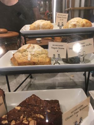 Vegan pastry at Retrograde Coffee Roasters in Sebastopol