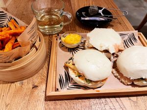 Bao Buns  at Woosabi in Innsbruck