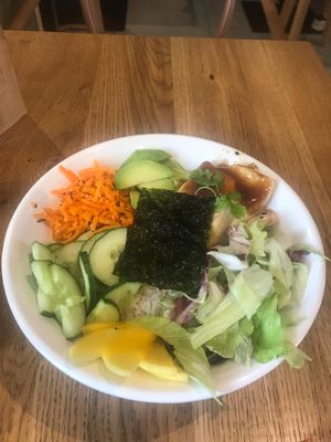 Vegan Woosabi bowl, 15 euros! at Woosabi in Innsbruck