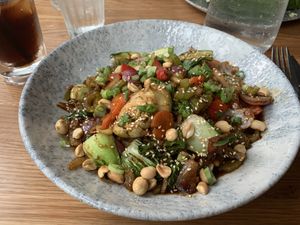 Vegan Hunan Kung Pao   at Earls Kitchen + Bar - Robson in Vancouver