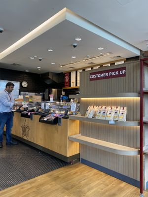 Inside   at Pret A Manger in Salford