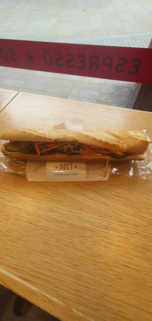 Baguette at Pret A Manger in Salford