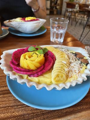 Smoothie bowl  at The Source Cafe in Siem Reap